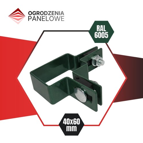 Obejma narożna 40x60 mm RAL 6005.jpg