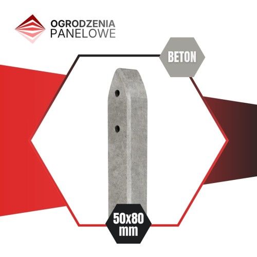 Słupek betonowy sadowniczy do siatki leśnej i ogrodzeń.jpg