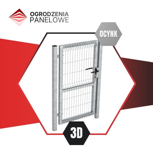 Furtka Panelowa 3D STANDARD - Ocynk.jpg